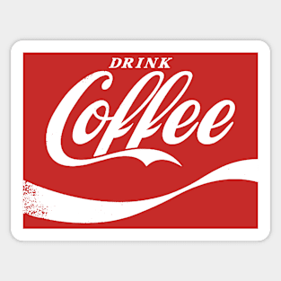 Drink Coffee Sticker